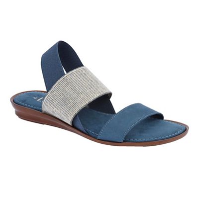 Blue 'Visco' sandals